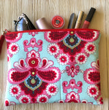 Large Zipper Pouch /Clutch