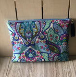 Large Zipper Pouch/Clutch