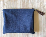 Large Zipper Pouch/Clutch