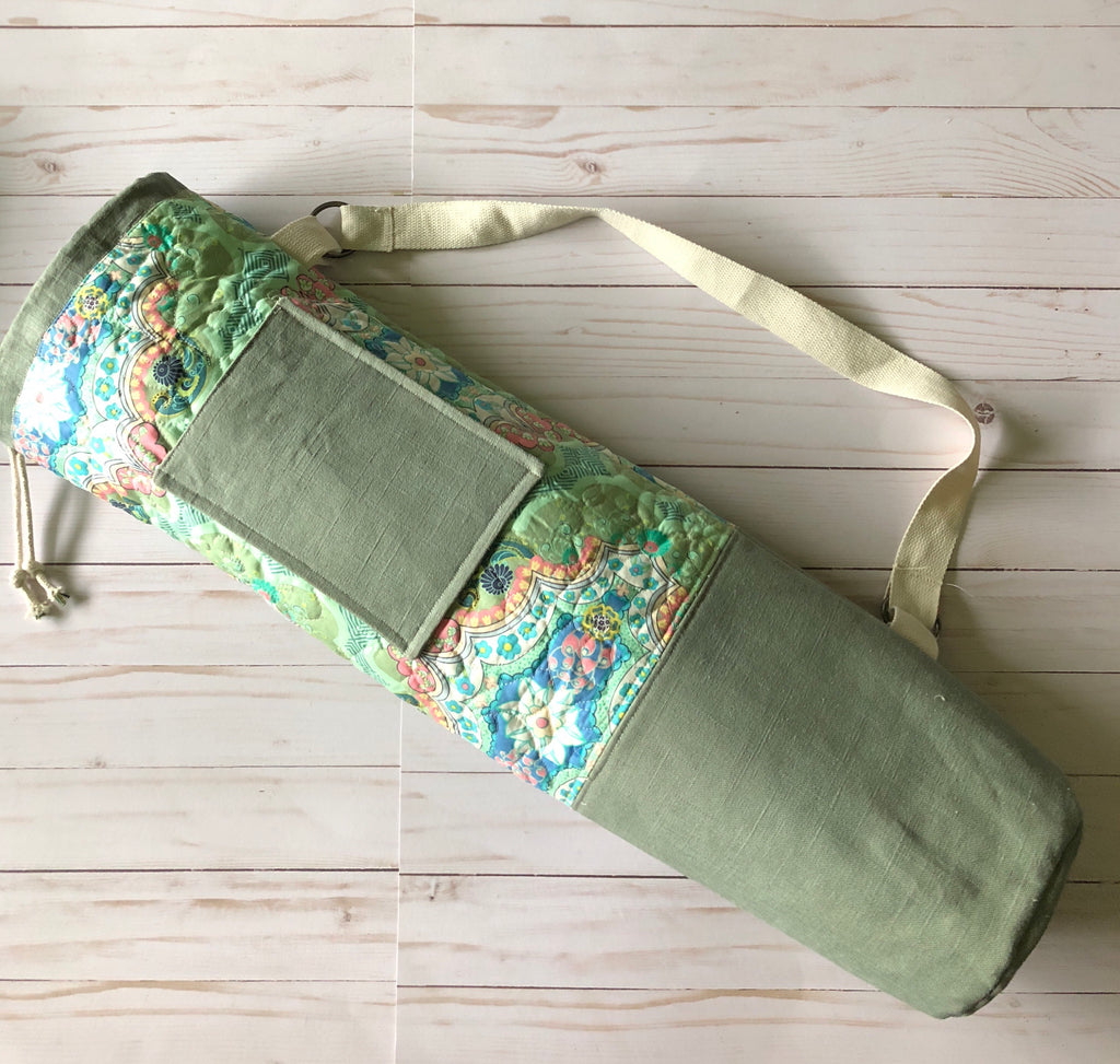 Quilted Yoga Bag – Heyjude Handmade